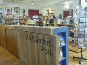 An Ceathrú Póilí bookshop in Belfast