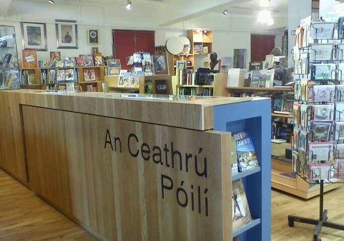 An Ceathrú Póilí bookshop in Belfast